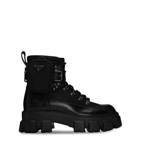 prada motorcycle boots|prada combat boots.